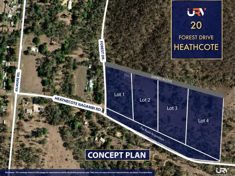 Second view of Homely land listing, 20 Forest Drive, Heathcote VIC 3523
