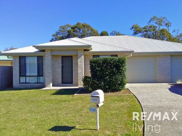 Main view of Homely semi-detached listing, 1/43 Meadowview Drive, Morayfield QLD 4506