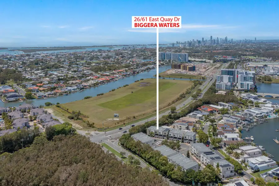 Main view of Homely house listing, 26/61 East Quay Drive, Biggera Waters QLD 4216