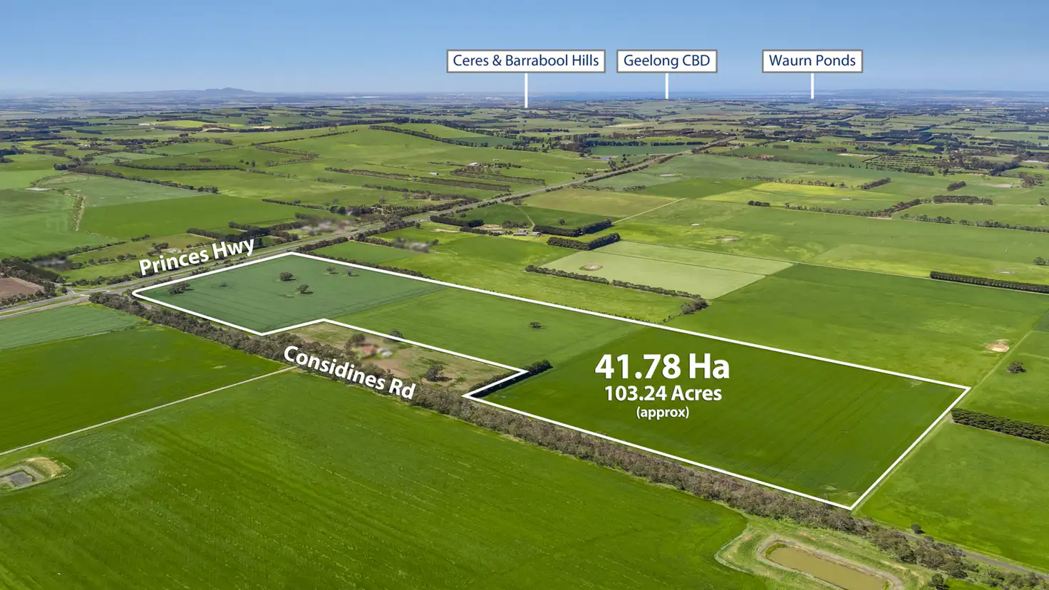 Main view of Homely rural property listing, 45 Considines Road, Mount Moriac VIC 3240