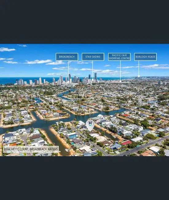 Fourth view of Homely house listing, 8 PALMETTO COURT, Broadbeach Waters QLD 4218