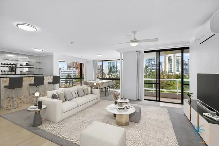 Third view of Homely apartment listing, 611/70 Remembrance drive, Surfers Paradise QLD 4217