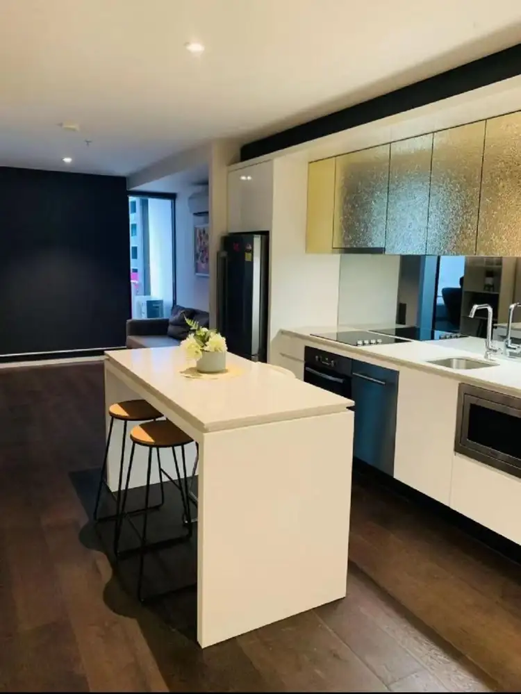 Second view of Homely apartment listing, 2409/33 Rose Lane, Melbourne VIC 3000