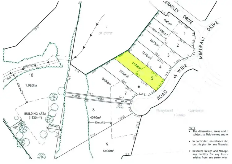Main view of Homely land listing, Lot 5 Lakeview Estate Stage 2, Bonville NSW 2450