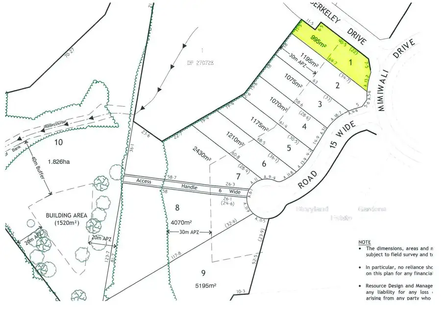 Main view of Homely land listing, Lot 1 Lakeview Estate Stage 2, Bonville NSW 2450