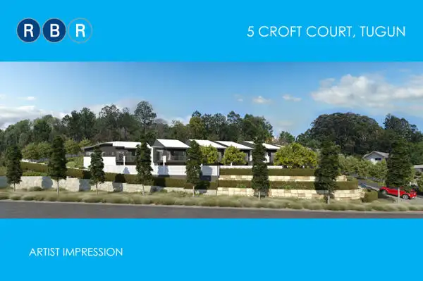 Second view of Homely land listing, 5 Croft Court, Tugun QLD 4224