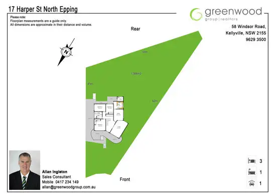 Second view of Homely house listing, 17 Harper St, North Epping NSW 2121