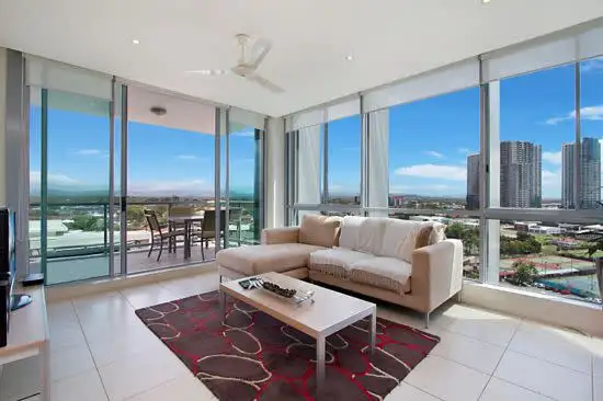 Second view of Homely apartment listing, 1603/1 Como Crescent, Southport QLD 4215