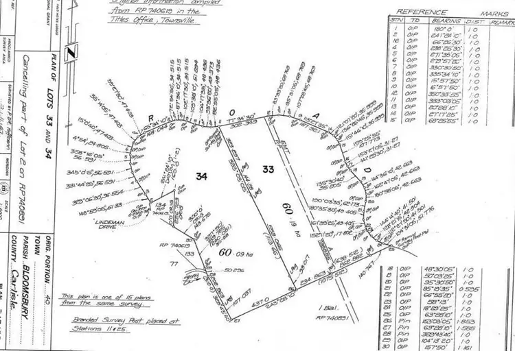 Main view of Homely land listing, LOT 33 LINDEMAN DRIVE, Bloomsbury QLD 4799