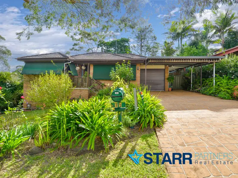 Main view of Homely house listing, 15 Aminya Cres, Bradbury NSW 2560