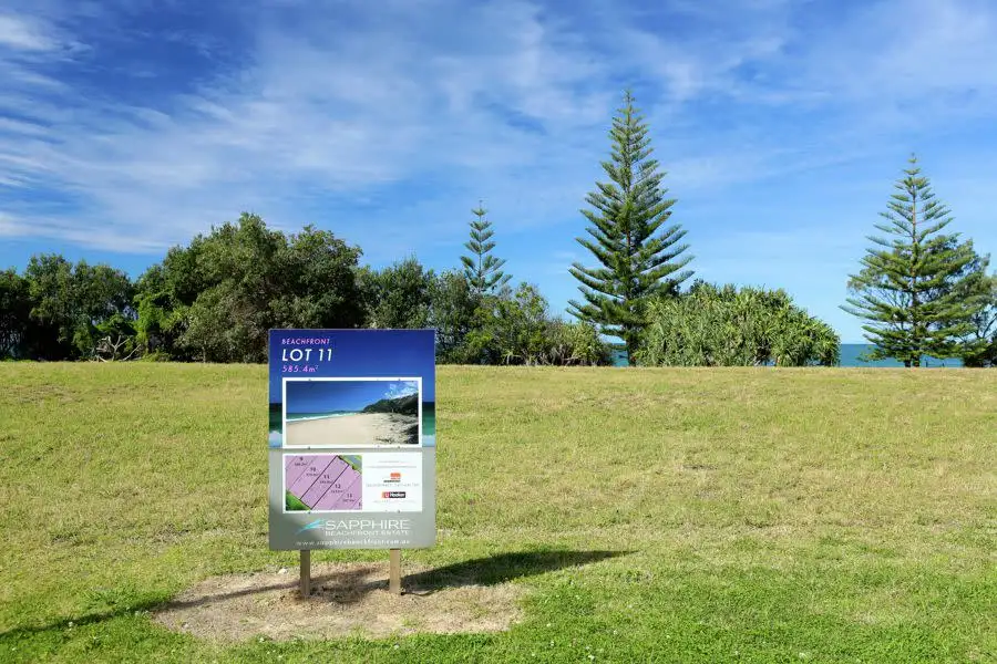 Main view of Homely land listing, Lot 11 Oceanfront Drive, Sapphire Beach NSW 2450