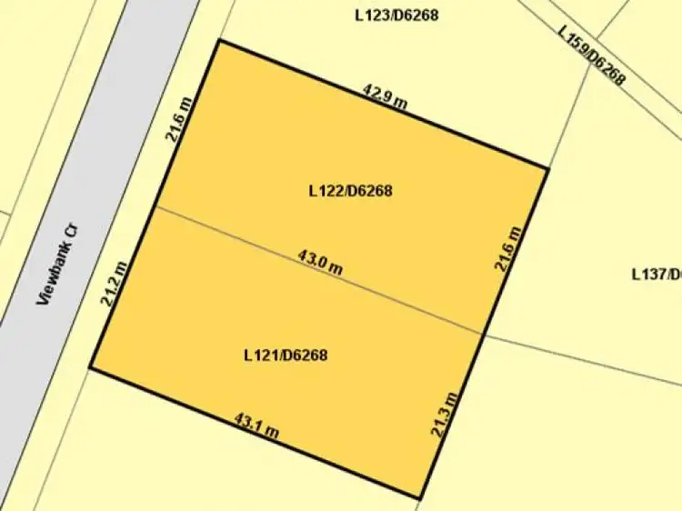 Main view of Homely land listing, Lots 121and122 Viewbank Crescent, Maitland SA 5573