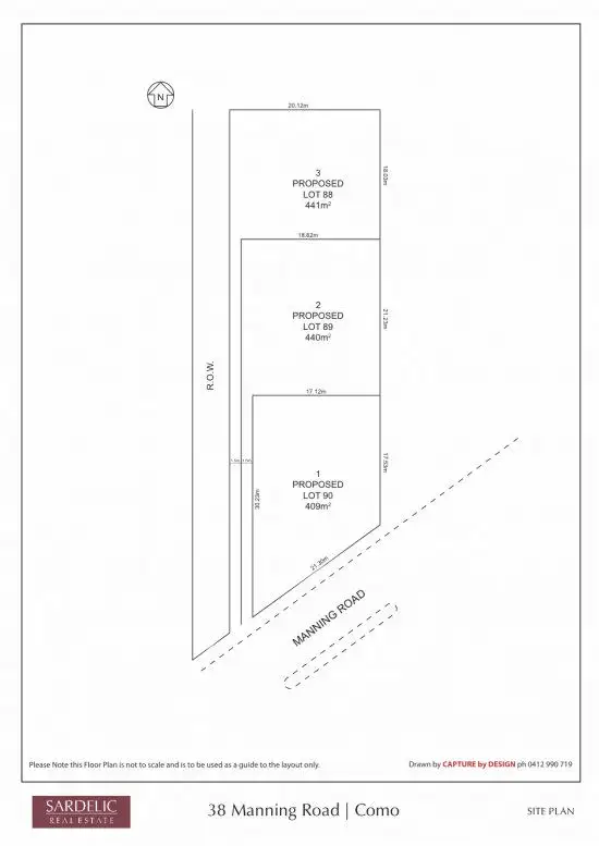 Main view of Homely land listing, Lot 1, 38 Manning Road, Como WA 6152