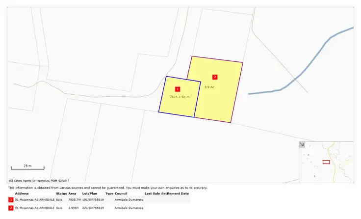 Second view of Homely land listing, 51 McCannas Road, Armidale NSW 2350