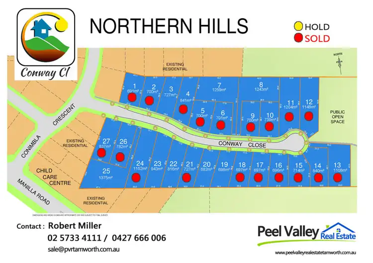Main view of Homely land listing, Lot 24 Conway Close, Tamworth NSW 2340