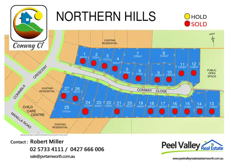 Second view of Homely land listing, Lot 1 Conway Close, Tamworth NSW 2340