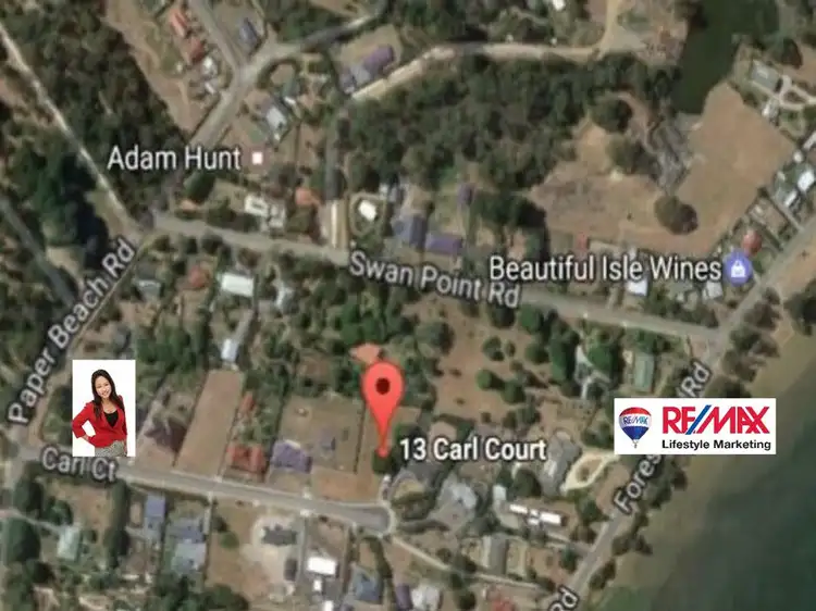 Third view of Homely land listing, 13 CARL COURT, Swan Point TAS 7275