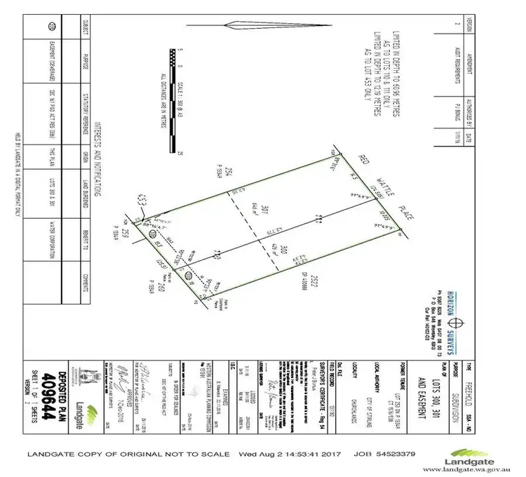 Second view of Homely land listing, 8A Red Wattle Place, Churchlands WA 6018