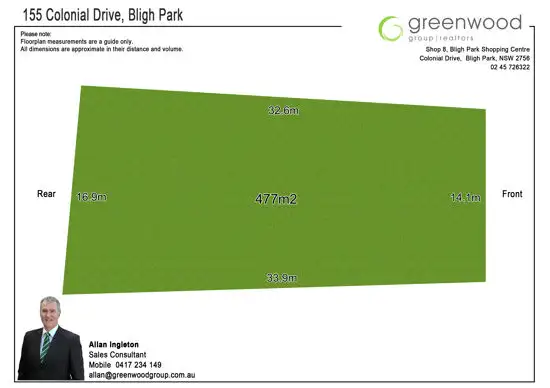 Second view of Homely land listing, 155 Colonial Drive, Bligh Park NSW 2756