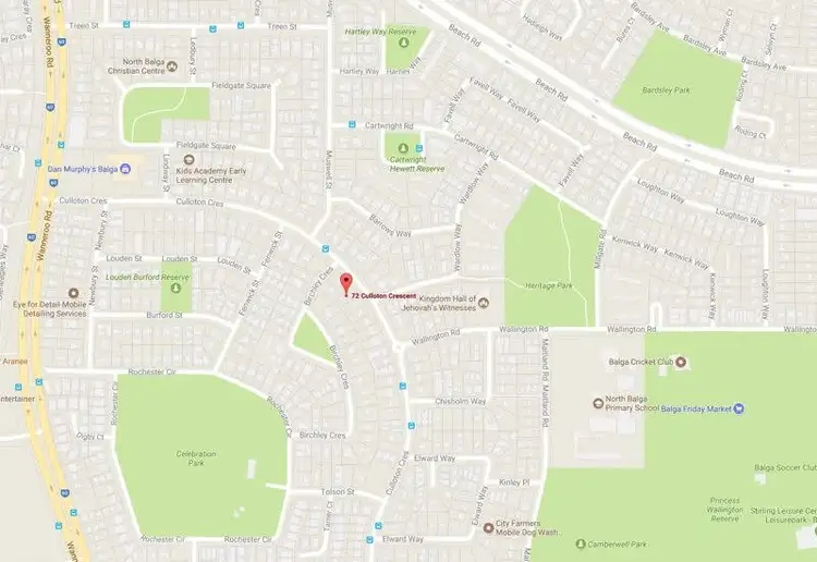 Third view of Homely land listing, 72 CULLOTON CRESCENT, Balga WA 6061