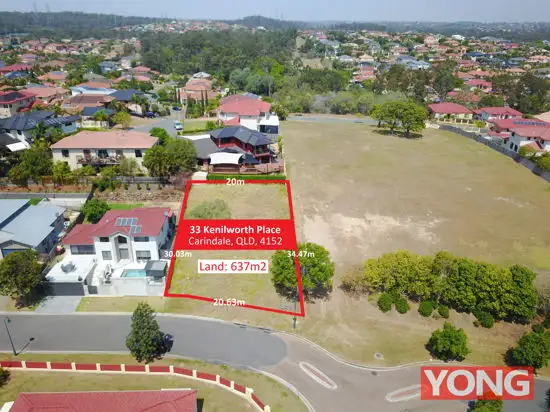 Second view of Homely land listing, 33 Kenilworth Place, Carindale QLD 4152