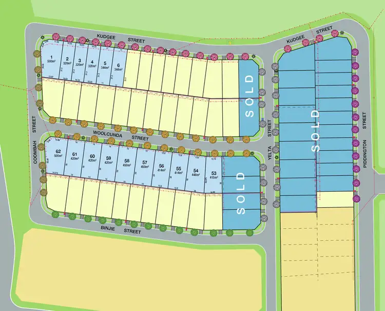Second view of Homely land listing, 16 Lots Woolcunda & Kudgee Streets, The Ponds NSW 2769