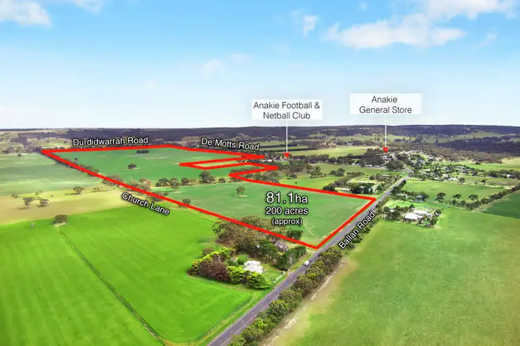 Main view of Homely rural property listing, 75-145 De Motts Road, Anakie VIC 3213