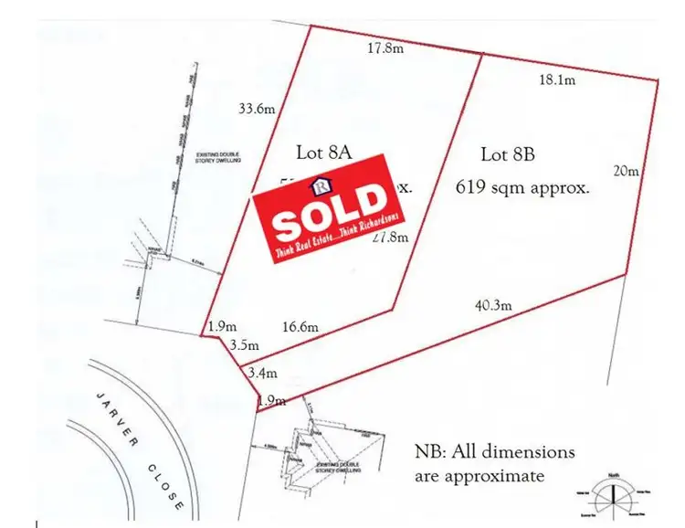 Main view of Homely land listing, 8A or 8B Jarver Close, Colac VIC 3250