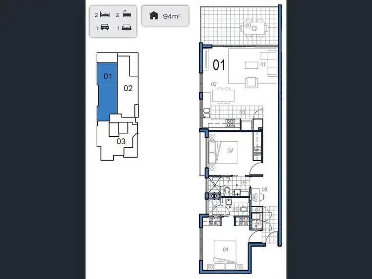 Third view of Homely unit listing, 701/24 Brisbane Rd, Mooloolaba QLD 4557