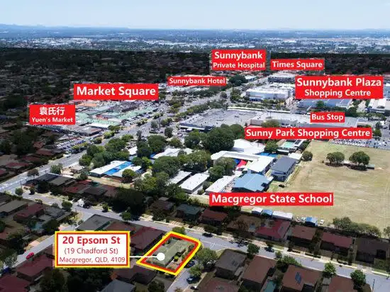 Main view of Homely house listing, 20 Epsom Street (19 Chadford Street), Macgregor QLD 4109