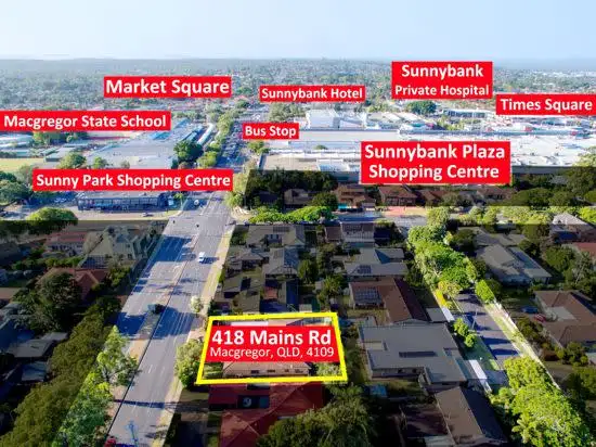 Main view of Homely house listing, 418 Mains Road, Macgregor QLD 4109