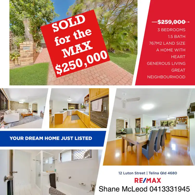 12 Luton Street, Telina QLD 4680