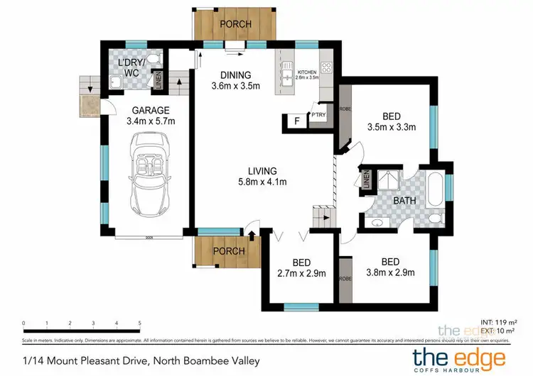 Sixth view of Homely villa listing, 1/14 Mount Pleasant Drive, North Boambee Valley NSW 2450