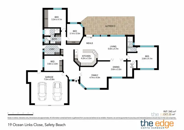 Sixth view of Homely house listing, 19 Ocean Links Drive, Safety Beach NSW 2456