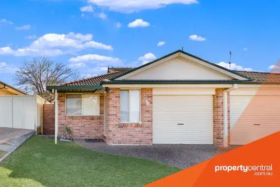Main view of Homely semi-detached listing, 1/8 Friarbird Crescent, Glenmore Park NSW 2745