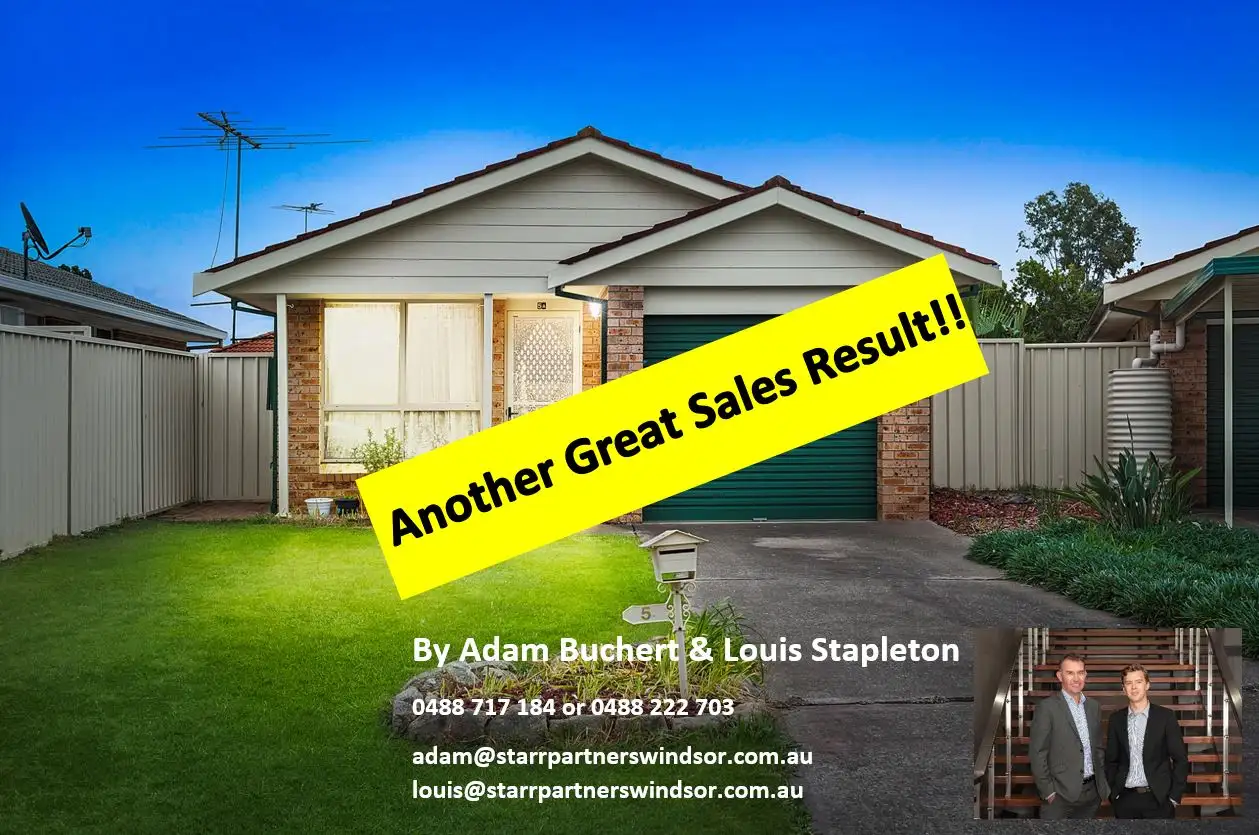 Main view of Homely house listing, 1/5 Ewing Place, Bligh Park NSW 2756