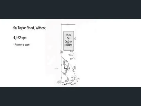 Third view of Homely land listing, 9A Taylors Road, Withcott QLD 4352