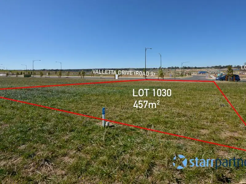Main view of Homely land listing, 52 Valetta Drive, Box Hill NSW 2765