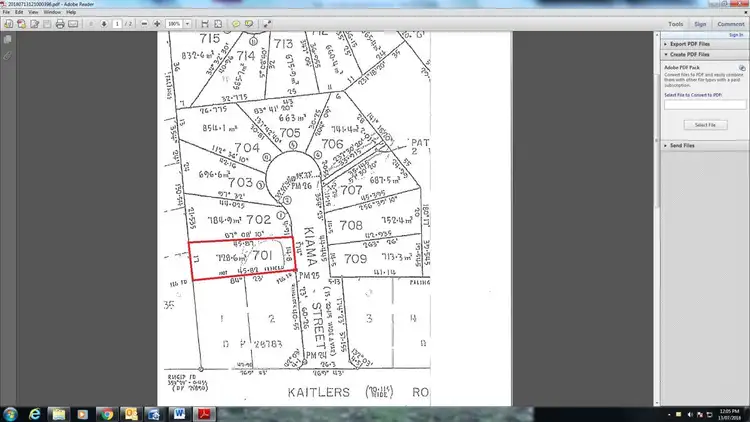 Third view of Homely land listing, 3 Kiama Street, Springdale Heights NSW 2641