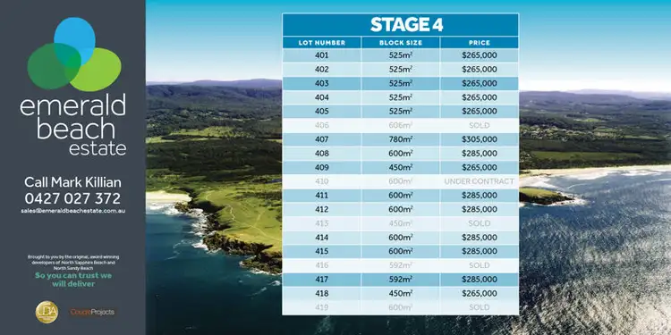 Third view of Homely land listing, Lot 414 Nature Dr, Emerald Beach NSW 2456