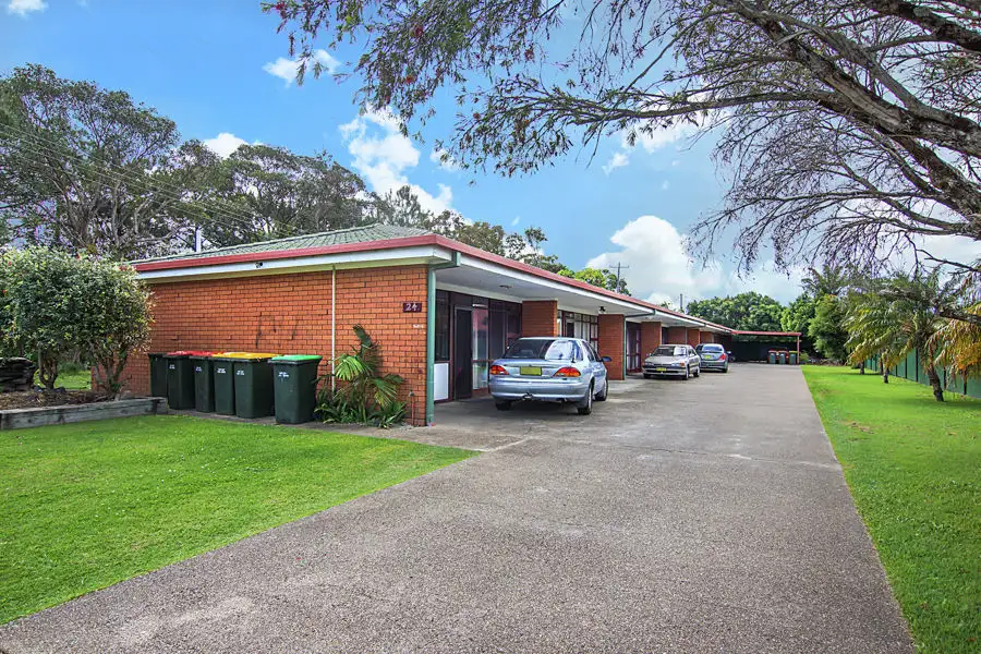 Main view of Homely unit listing, 1/24 Vincent Street, Coffs Harbour NSW 2450