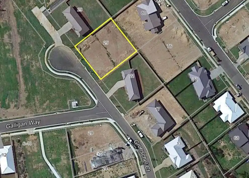 Main view of Homely land listing, 25 Groeschel Court, Goodna QLD 4300