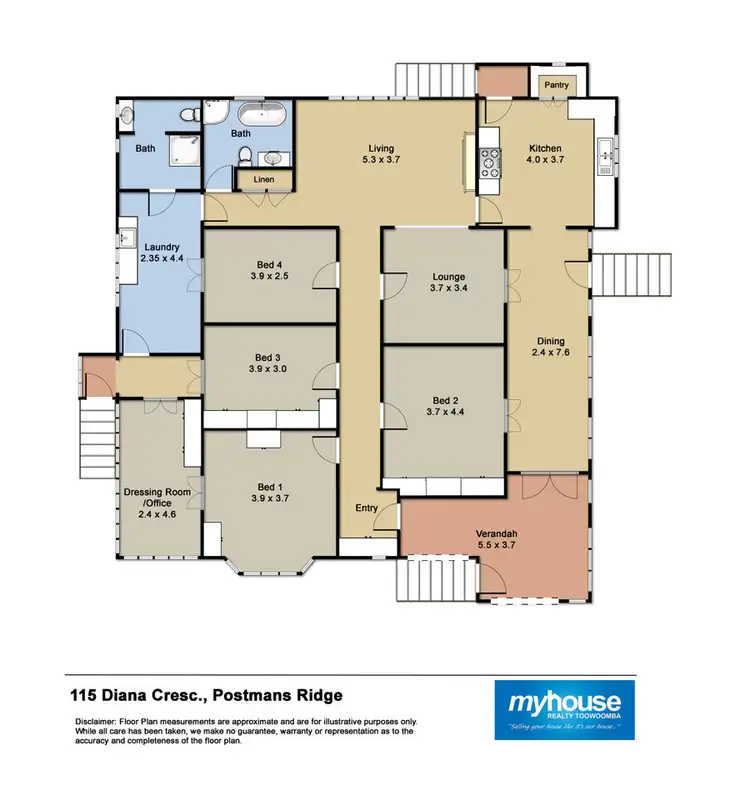 Second view of Homely house listing, 115 Diana Crescent, Postmans Ridge QLD 4352
