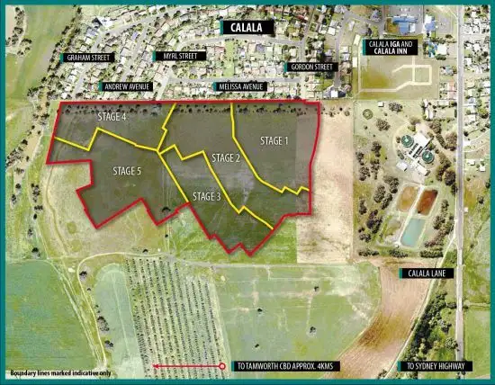 Second view of Homely land listing, Lot 913 Bluebell Way, Tamworth NSW 2340