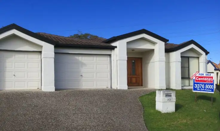 Main view of Homely house listing, 10. Bensley Pl, Riverhills QLD 4074