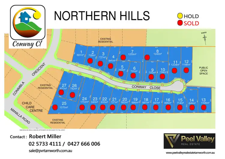 Main view of Homely land listing, Lot 8 Conway Close, Tamworth NSW 2340