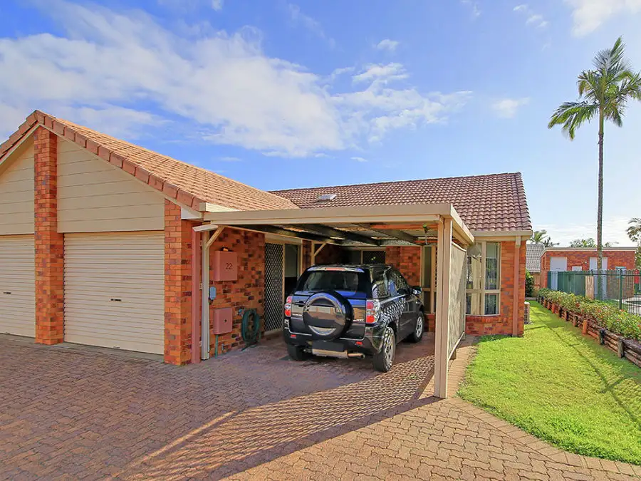 Main view of Homely villa listing, 22/100 Meadowlands Road, Carina QLD 4152