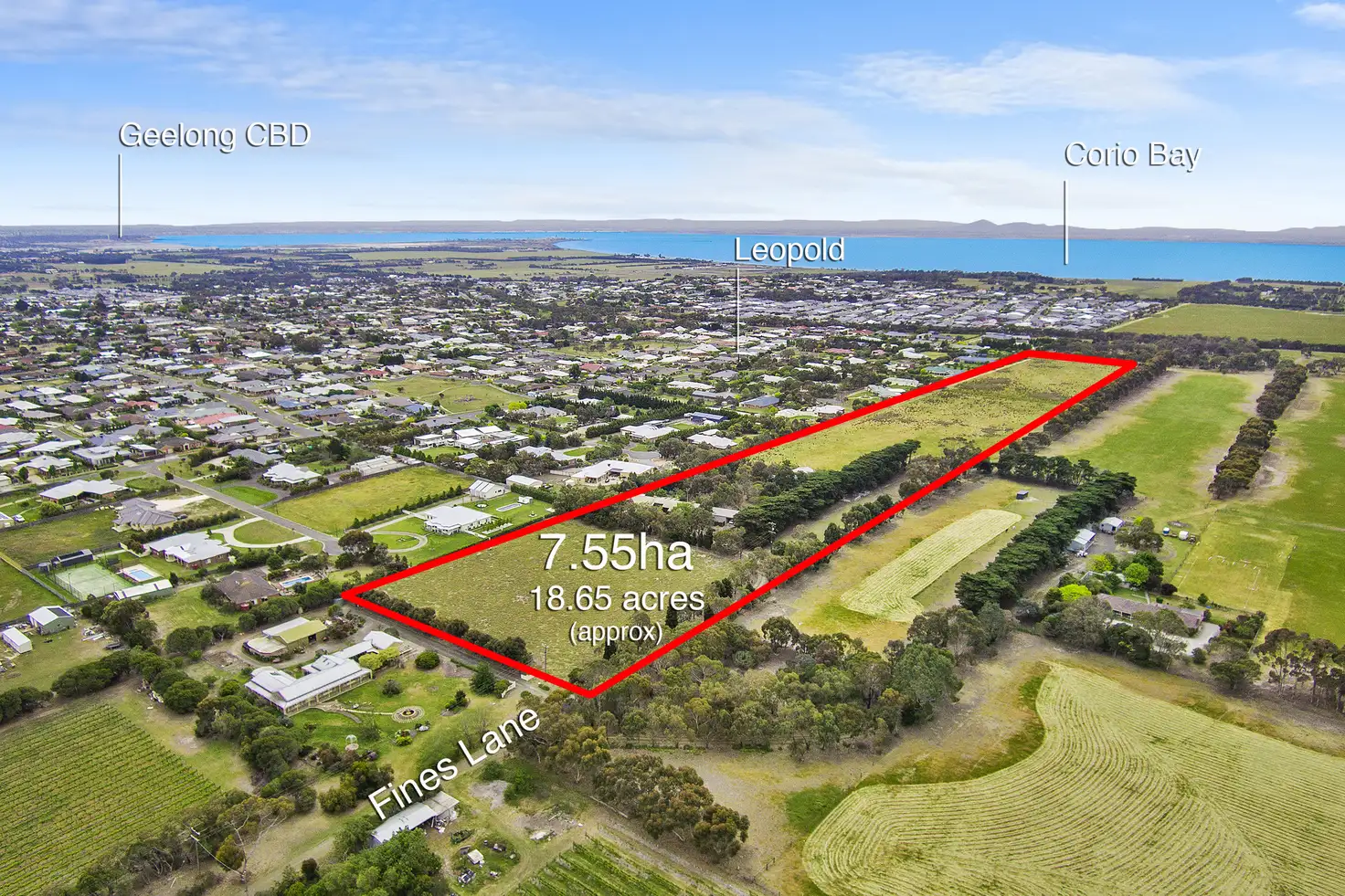 Main view of Homely rural property listing, 31-39 Fines Lane, Leopold VIC 3224