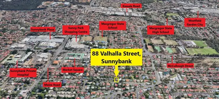 Main view of Homely house listing, 88 Valhalla Street, Sunnybank QLD 4109