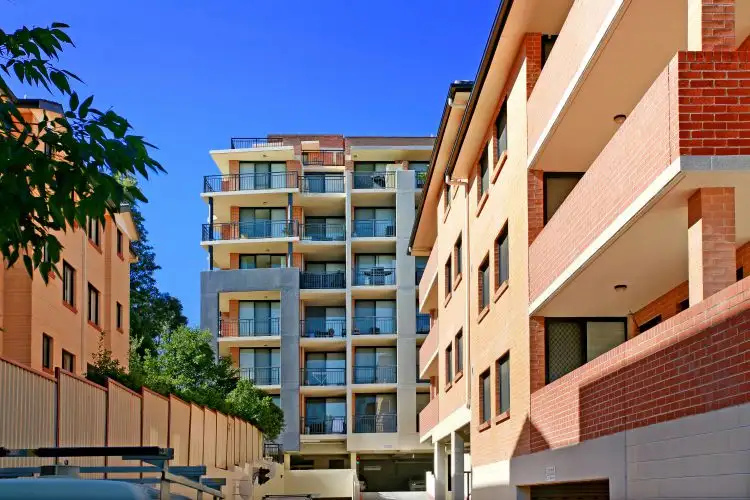 Main view of Homely unit listing, 403/19 Good Street, Parramatta NSW 2150